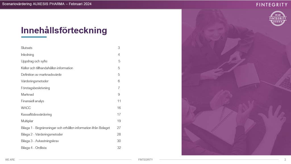 Bolagsvärdering – sida 2